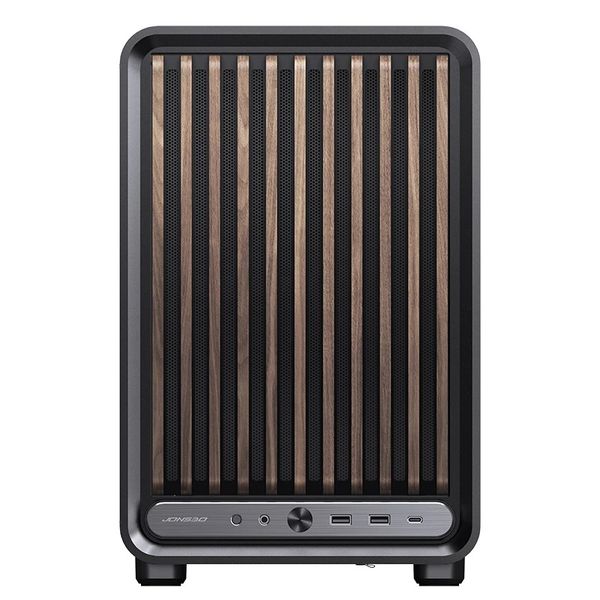 Case JONSBO D33 WOOD Black Micro-ATX