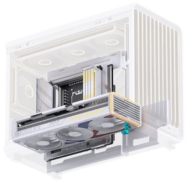 Case JONSBO D33 WOOD White Micro-ATX