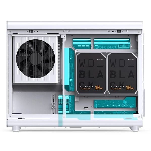 Case JONSBO D33 WOOD White Micro-ATX