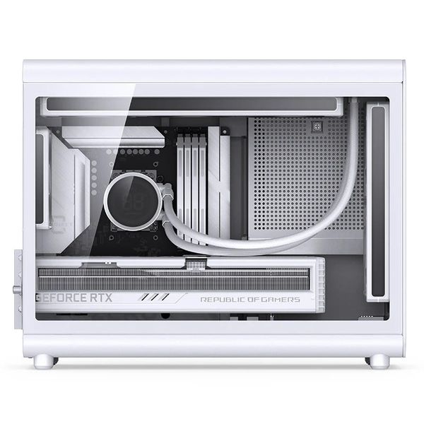Case JONSBO D33 WOOD White Micro-ATX