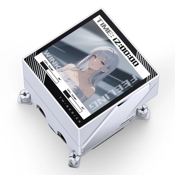 Tản Nhiệt Nước AIO JONSBO TM-280 White 280mm LCD Display ARGB