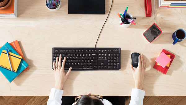 Bàn phím có dây Logitech K120 920-002582
