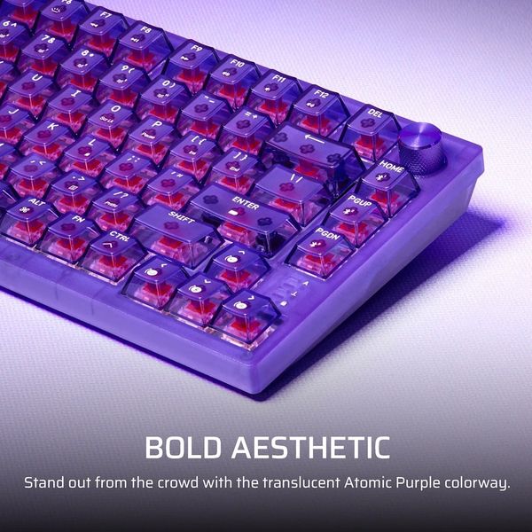 Bàn phím không dây Corsair K65 PLUS ATOMIC PURPLE RGB CH-91D421E-NA CH-91D421E-NA