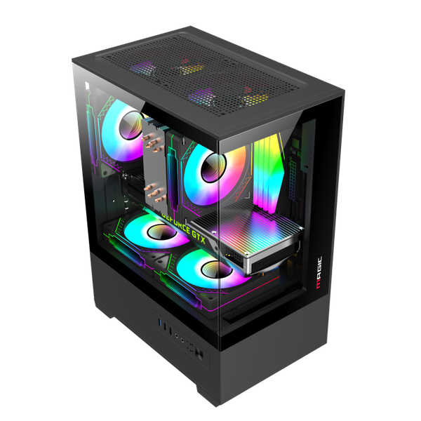 Case Magic Mix Ultra Black (MATX)