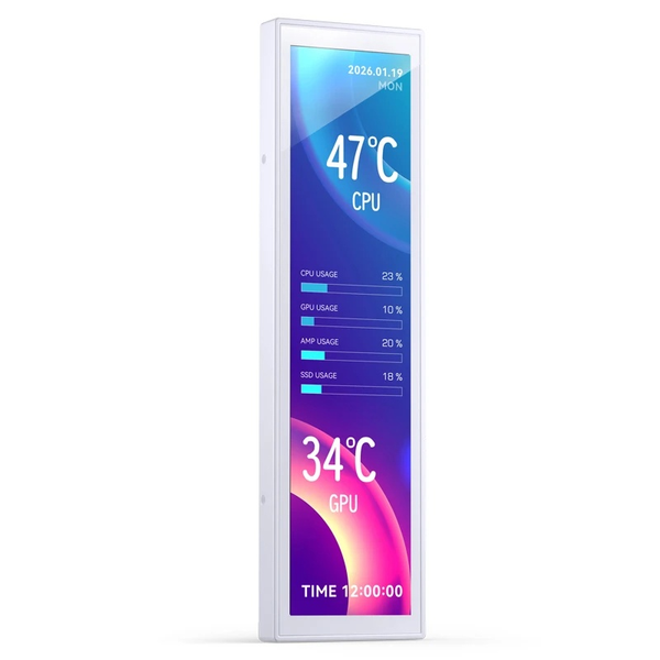 Màn hình phụ Jonsbo DS916 White