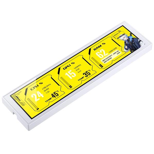 Màn hình phụ Jonsbo DS916 White