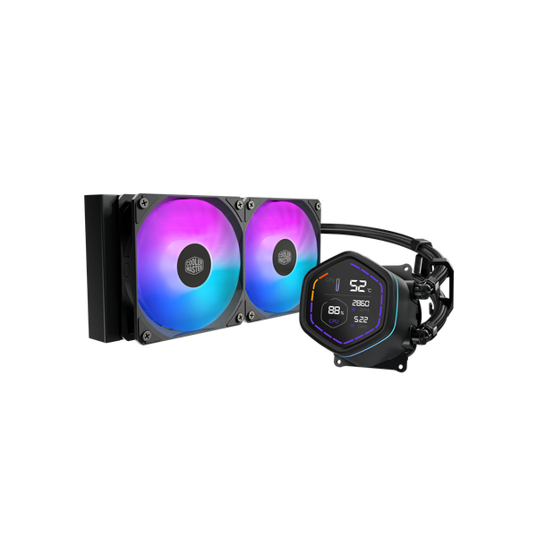 Tản nhiệt nước Cooler Master MasterLiquid Core Nex Digital 240 Black ARGB MLX-D24M-A18PA-RD
