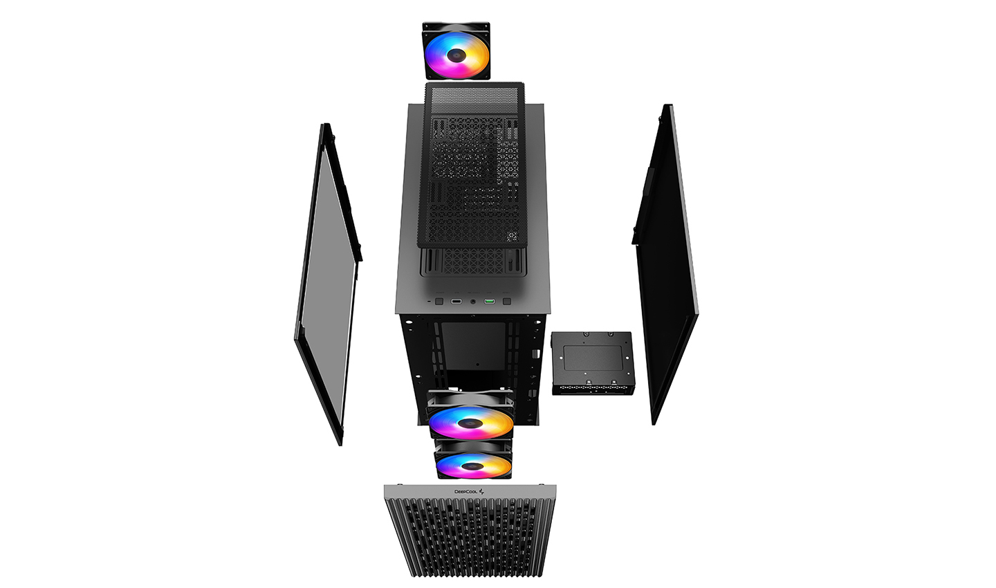 Case Deepcool MATREXX 40 3FS m-ATX - Black