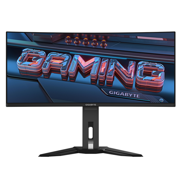 Màn hình Gaming GIGABYTE MO34WQC Gaming 34INCH/3440x1440/WQHD-175Hz/OLED/2xHDMI/1xDP/SP2x3W/3xUSB/1xUSB-C/ĐEN