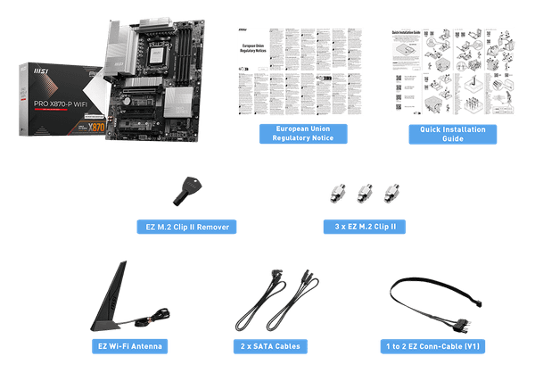 Mainboard MSI PRO X870-P WIFI DDR5 AM5