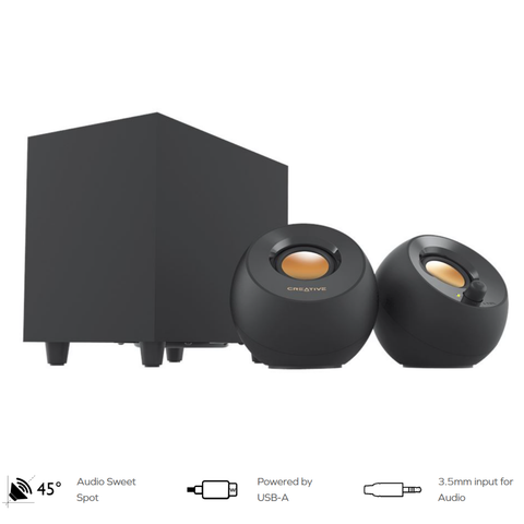 Loa Creative Pebble Plus