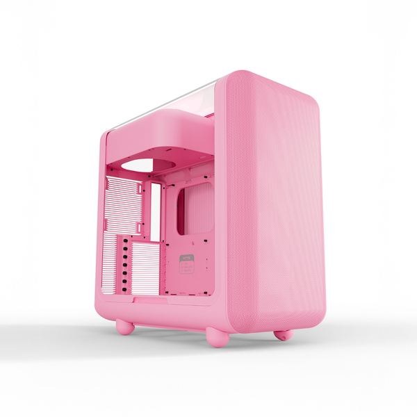 Case HYTE X50 Tempered Glass E-ATX (Strawberry Milk)