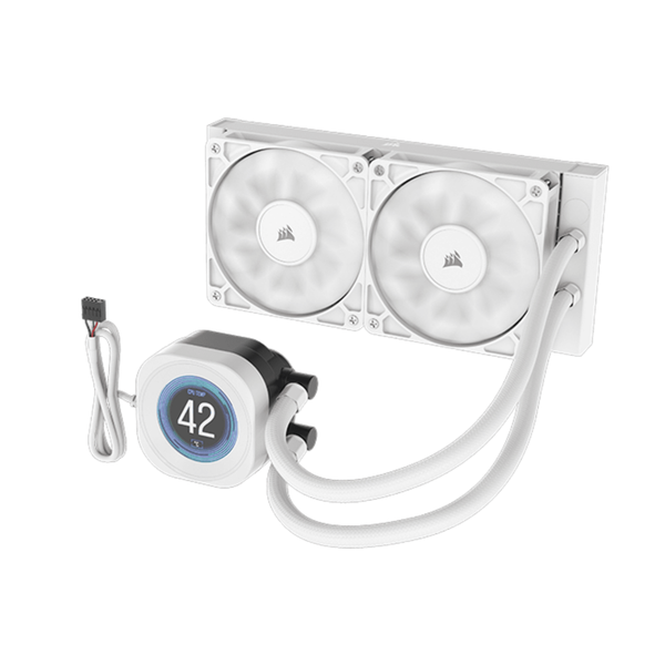 Nhân bản từ Tản nhiệt nước Corsair NAUTILUS 240 RS LCD White CW-9061032-WW