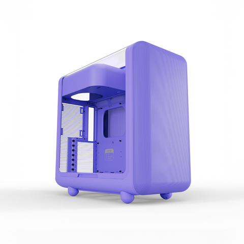 Case HYTE X50 AIR Tempered Glass (Taro Milk)