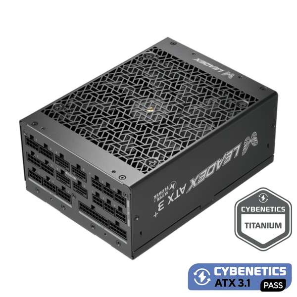 Nguồn máy tính Super Flower Leadex Titanium 2800W ATX 3.1 Cybenetics Titanium SF-2800F14HP