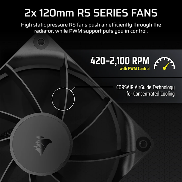 Tản nhiệt nước Corsair NAUTILUS 240 RS LCD Black CW-9061031-WW