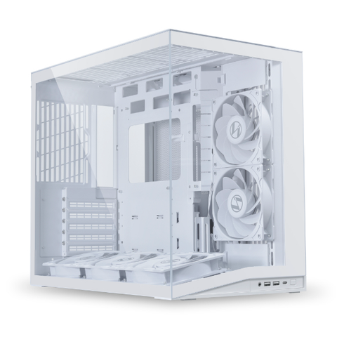 Vỏ case máy tính Lian Li O11D MINI V2 Flow White- O11DMIV2FW
