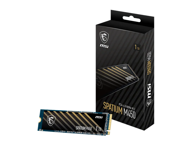 Ổ cứng SSD MSI SPATIUM M450 PCIe 4.0 NVMe M.2 1TB v1