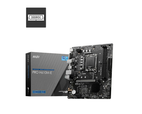 Mainboard MSI PRO H610M-E DDR5 LGA1700