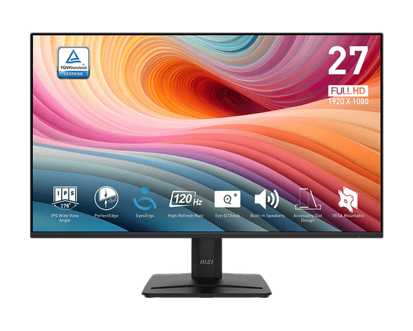 Màn hình MSI PRO MP275 E2 (27 inch/FHD/IPS/120Hz/1ms/Speaker)