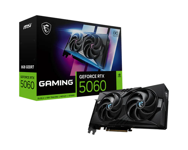 VGA MSI GeForce RTX 5060 8G GAMING OC GDDR7