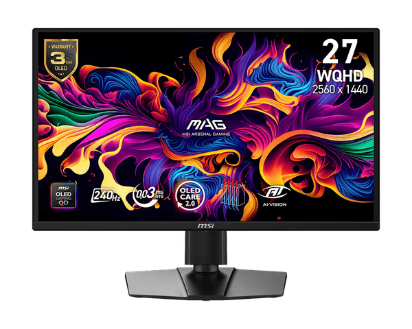 Màn hình Gaming MSI MAG 272QP QD-OLED X24 26.5