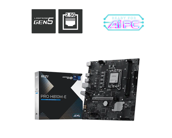 Mainboard MSI PRO H810M-E DDR5 LGA1851