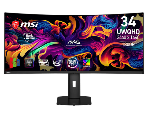 Màn hình cong MSI MAG 341CQP QD-OLED X28 34.18