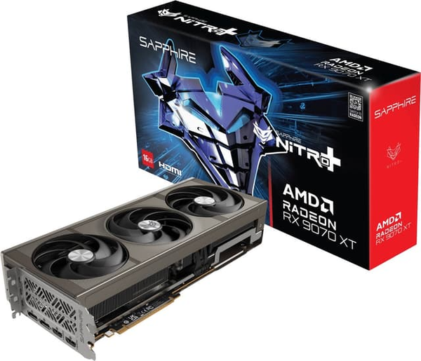 VGA SAPPHIRE NITRO+ AMD RADEON RX 9070 XT GAMING OC 16GB GDDR6