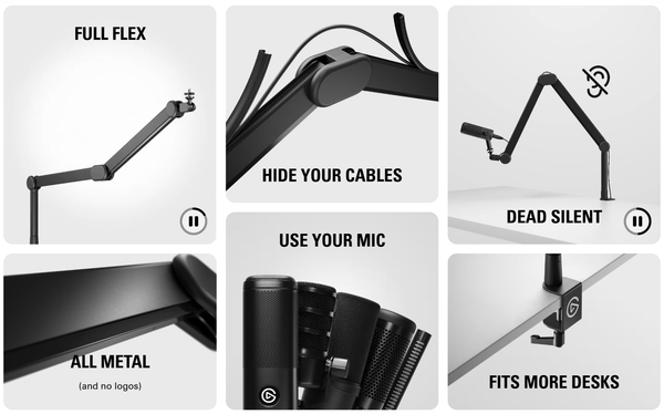 Thiết bị Stream Elgato Wave Mic ARM MK.2 10AAY9901