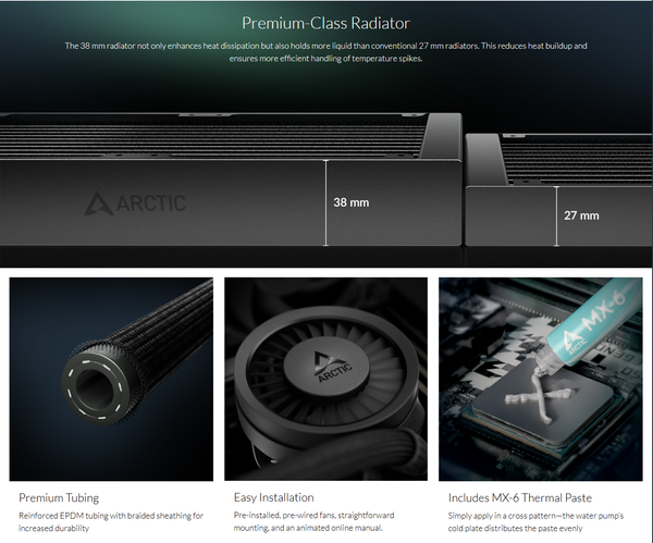 Tản nhiệt nước AIO Arctic Liquid Freezer III Pro 240 ACFRE00178A
