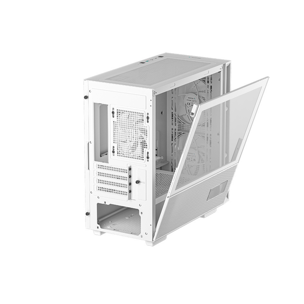 Case Deepcool CH360 DIGITAL WH Mid-tower mATX ARGB - White - 3F