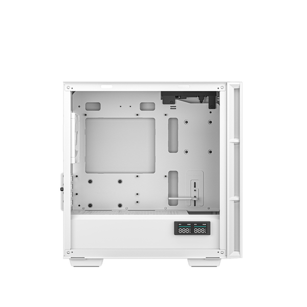 Case Deepcool CH360 DIGITAL WH Mid-tower mATX ARGB - White - 3F