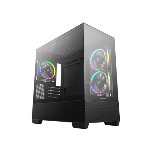 Case Deepcool CG380 3F - Black