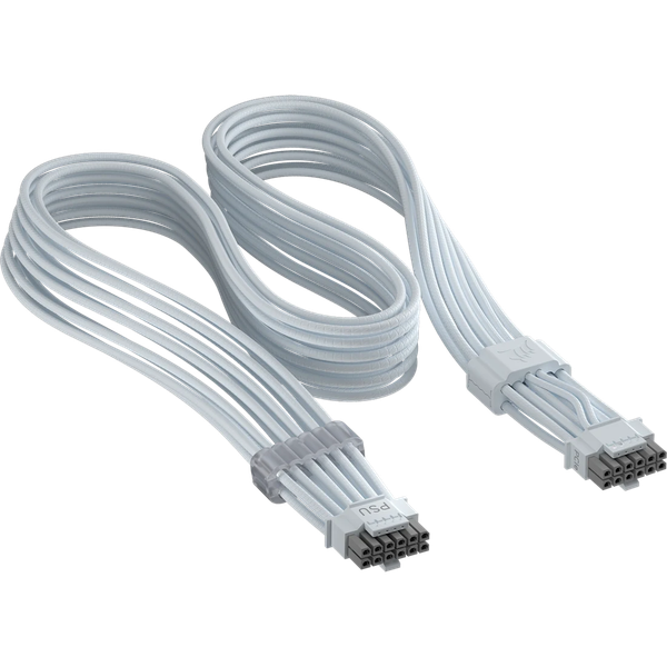 Cáp nguồn máy tính Corsair ThermalProtect PCIe 5.1 600W 12V-2x6 Cable - White CP-8920473