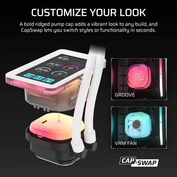 Tản nhiệt nước Corsair iCUE LINK TITAN II 360 RX RGB White CW-9061038-WW