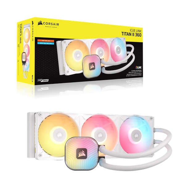 Tản nhiệt nước Corsair iCUE LINK TITAN II 360 RX RGB White CW-9061038-WW