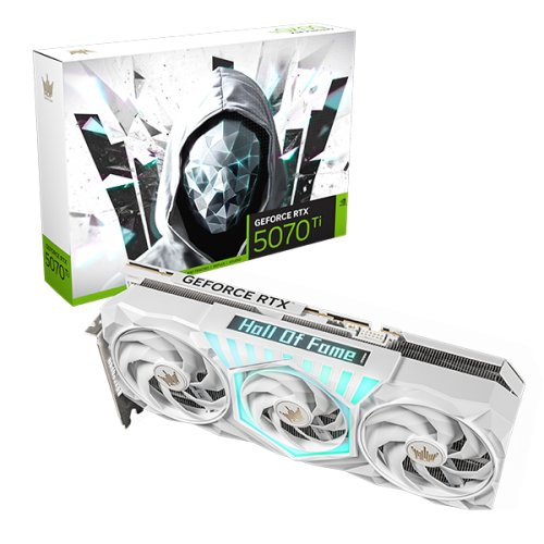 VGA GALAX GeForce RTX 5070 Ti HOF Gaming White 16GB GDDR7 57IZN6MDDPWT
