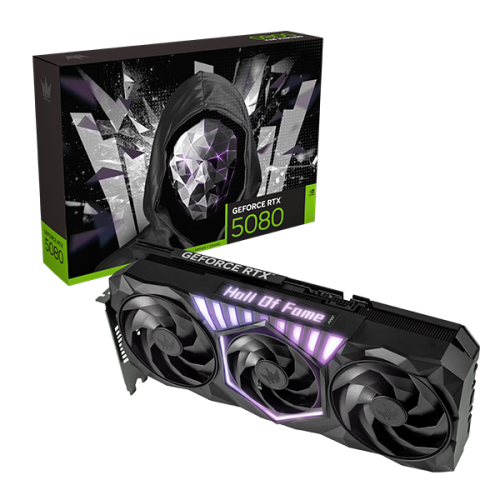 VGA GALAX GeForce RTX 5080 HOF Gaming Black Edition 16GB GDDR7 58NZN6MDCXHO