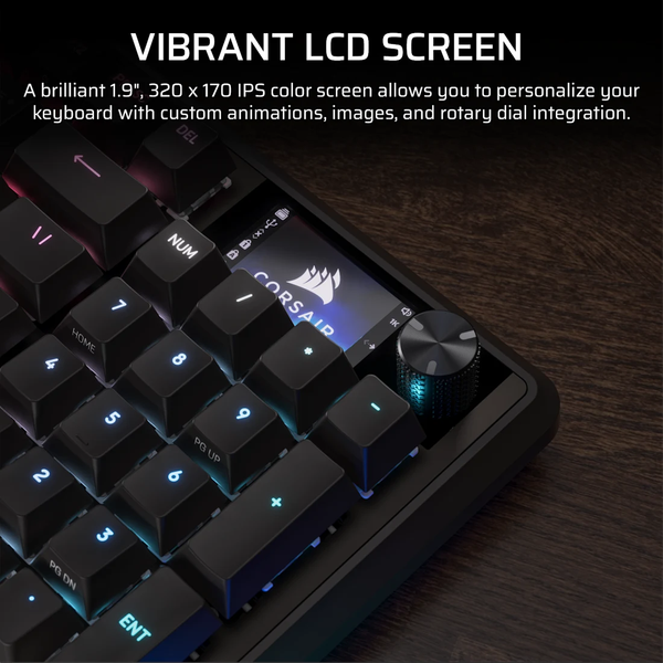 Bàn phím Corsair VANGUARD 96-MLX Quantum-BLK-RGB CH-91E901H-NA
