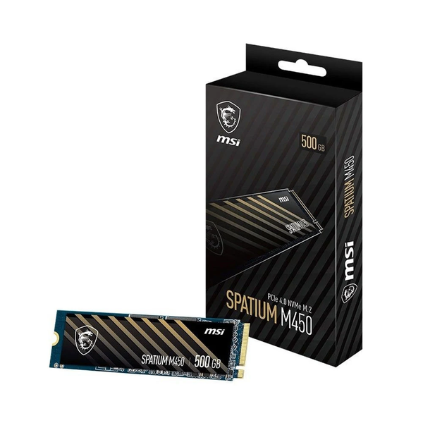 Ổ cứng SSD MSI SPATIUM M450 PCIe 4.0 NVMe M.2 500GB v1