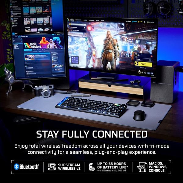 Bàn phím không dây Corsair VANGUARD AIR 99-CSR LP OPX-BLK RGB CH-91HA01B-NA