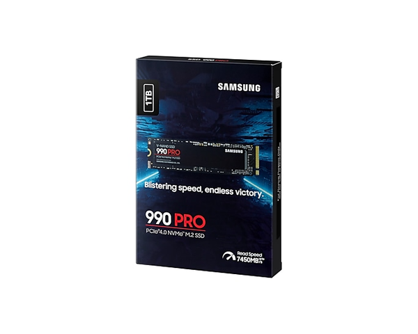 Ổ cứng SSD Samsung 990 PRO 1TB M.2 NVMe PCIe Gen 4.0 x4 MZ-V9P1T0BW
