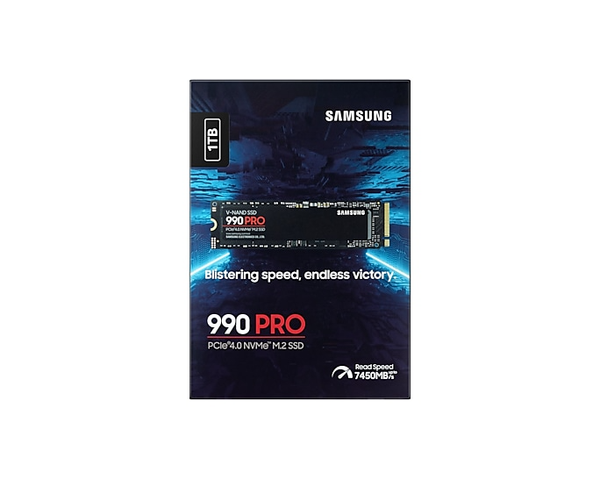 Ổ cứng SSD Samsung 990 PRO 1TB M.2 NVMe PCIe Gen 4.0 x4 MZ-V9P1T0BW