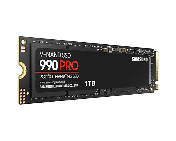Ổ cứng SSD Samsung 990 PRO 1TB M.2 NVMe PCIe Gen 4.0 x4 MZ-V9P1T0BW