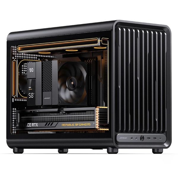 Case Jonsbo D33 Black Micro-ATX