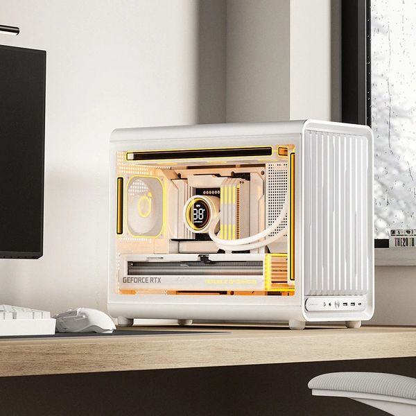 Case Jonsbo D33 White Micro-ATX