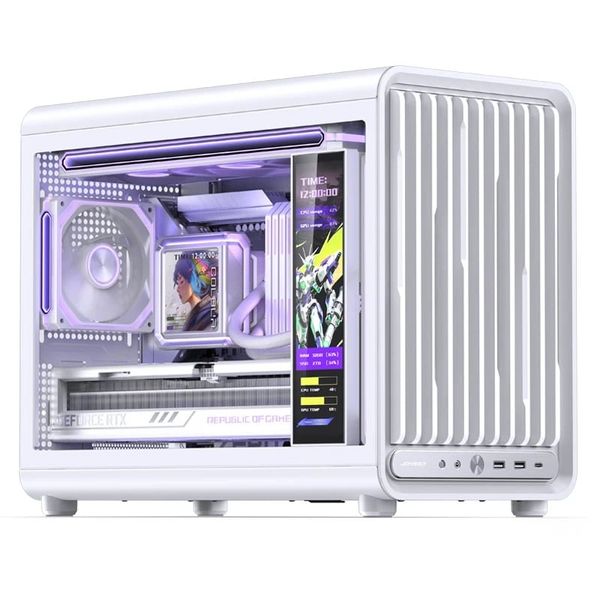 Case Jonsbo D33 White Micro-ATX