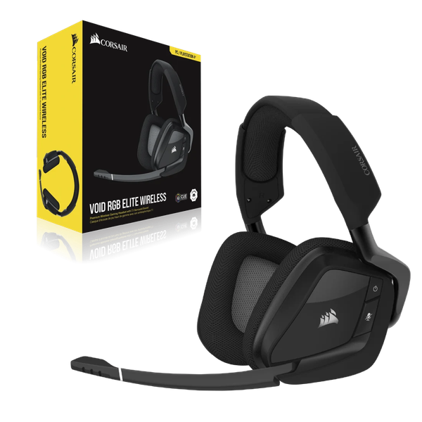 Tai nghe không dây Corsair VOID RGB ELITE, Carbon CA-9011201-NA