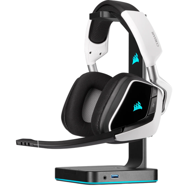 Tai nghe không dây Corsair VOID RGB ELITE, White CA-9011202-NA